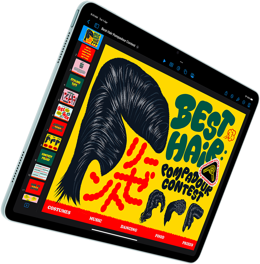 Blue iPad Air