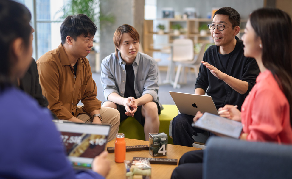 Apple 技術深獲三頓半各個團隊成員的信賴