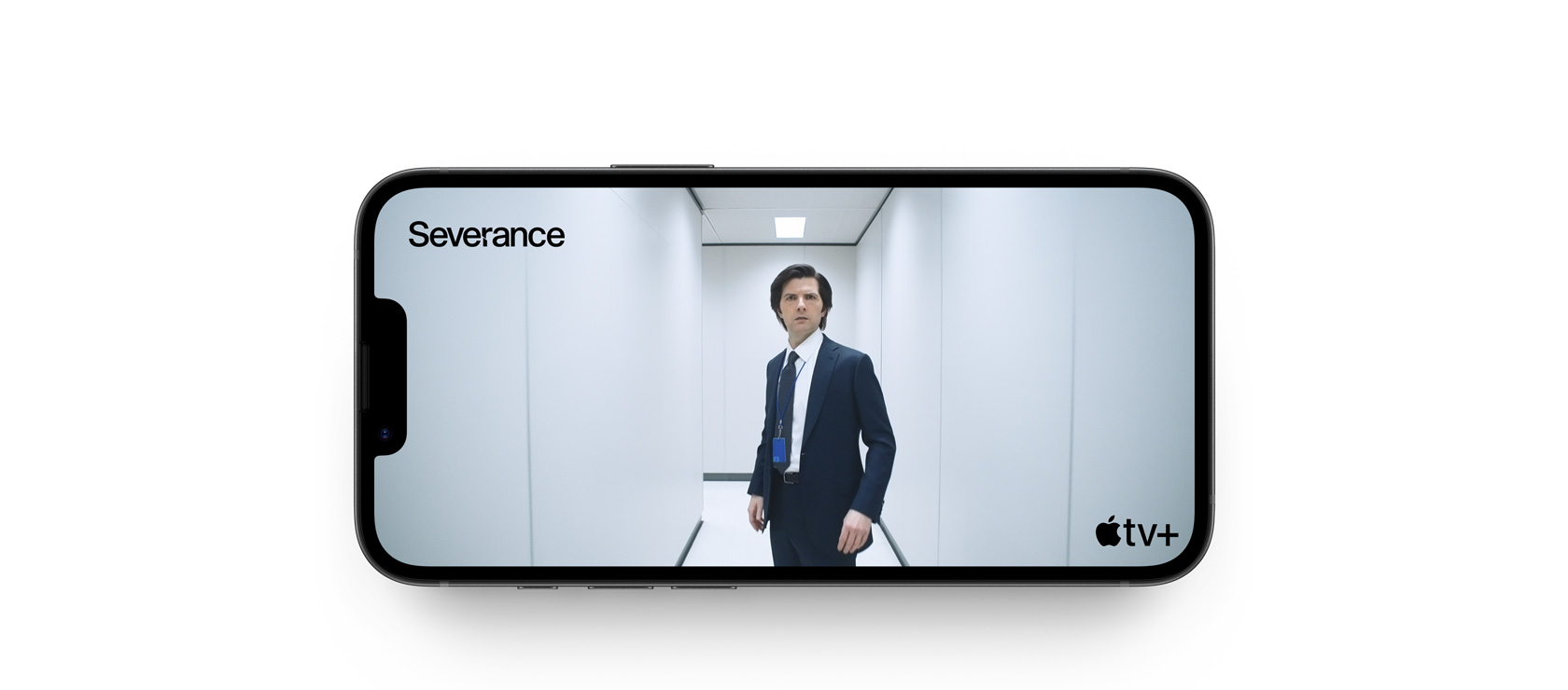 Staatiline pilt AppleTV+ sarja Severance stseenist.
