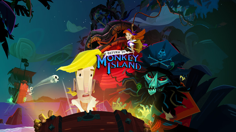 Et stillbillede fra Return to Monkey Island+ fra Devolver Digital.