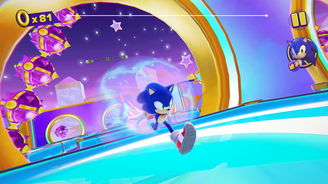 Et stillbillede fra Sonic Dream Team fra SEGA HARDlight.