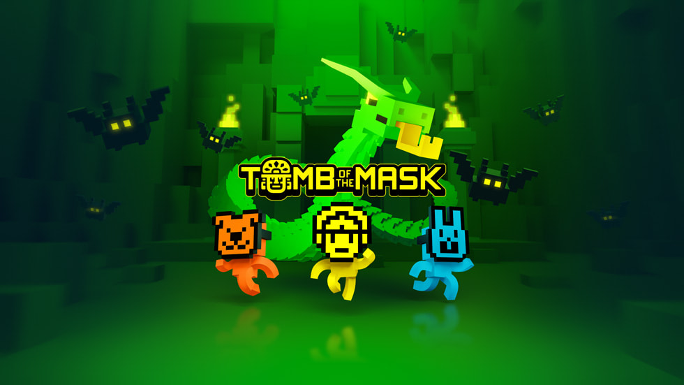 Et stillbillede fra Tomb of the Mask+ fra Playgendary.