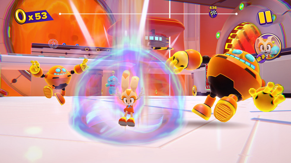 Una imagen de Sonic Dream Team.