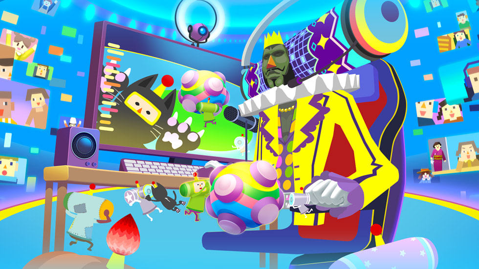 Affiche de Katamari Damacy Rolling LIVE.