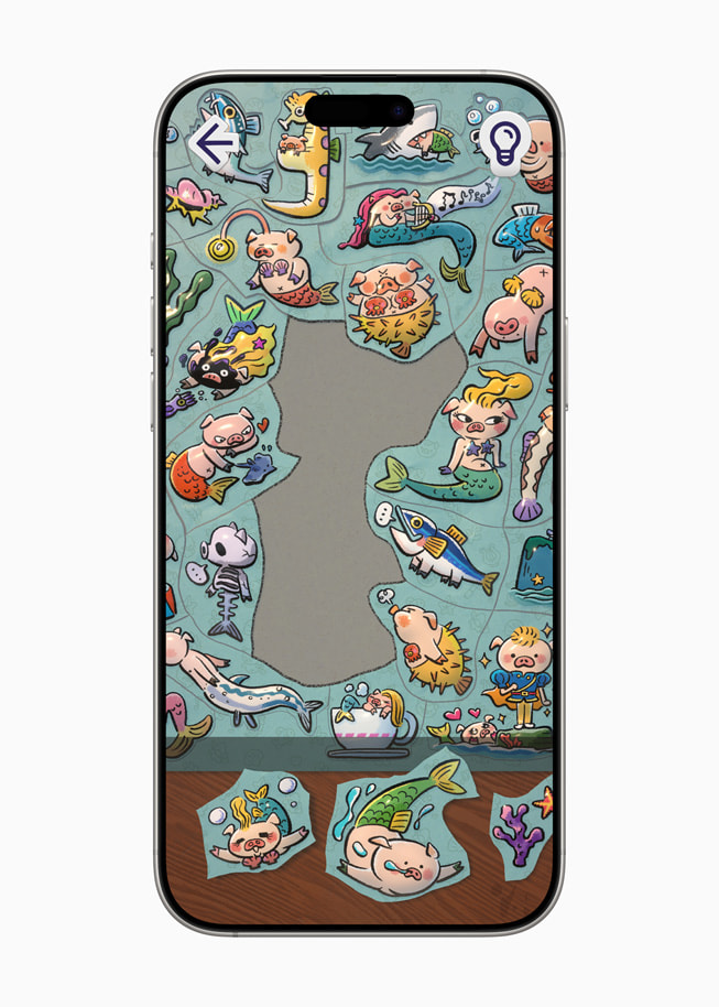 Une image extraite du jeu puffies. de Lykke Studios. Affichée sur un iPhone 16 Pro Max.
