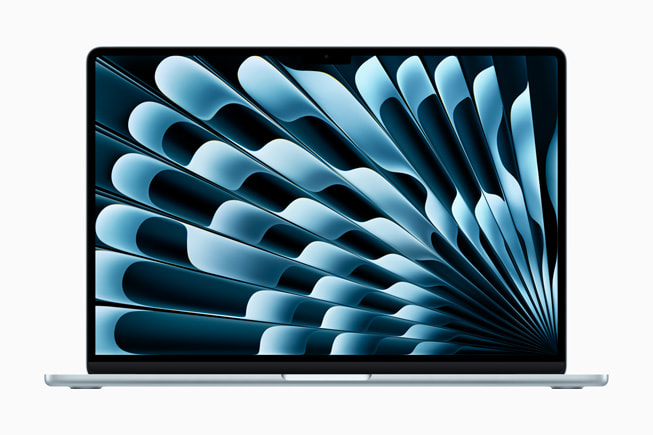 Widać MacBooka Air.