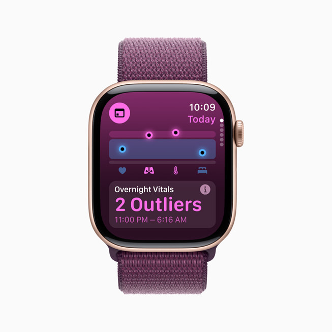 Aplikace Životní funkce na Apple Watch