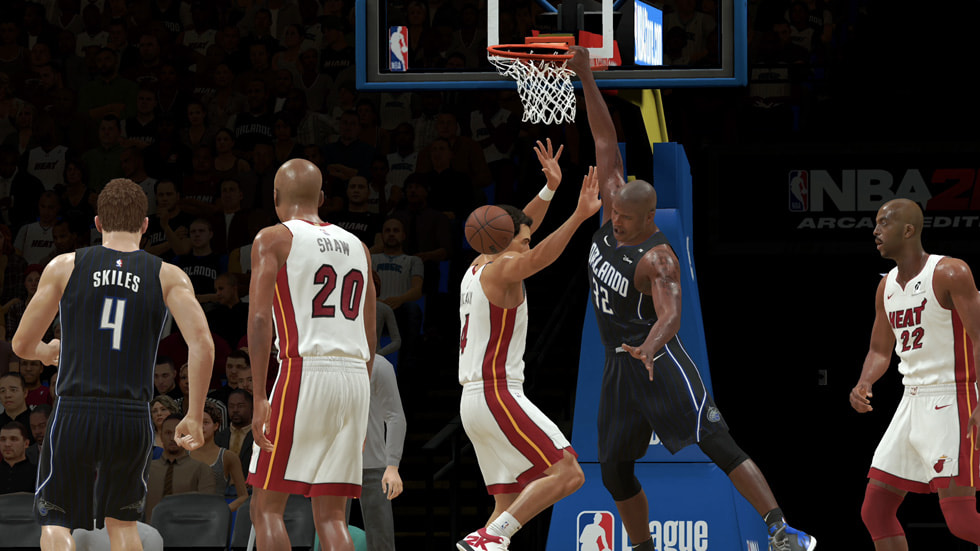 Hình ảnh trong trò chơi NBA 2K25 Arcade Edition của 2K. 