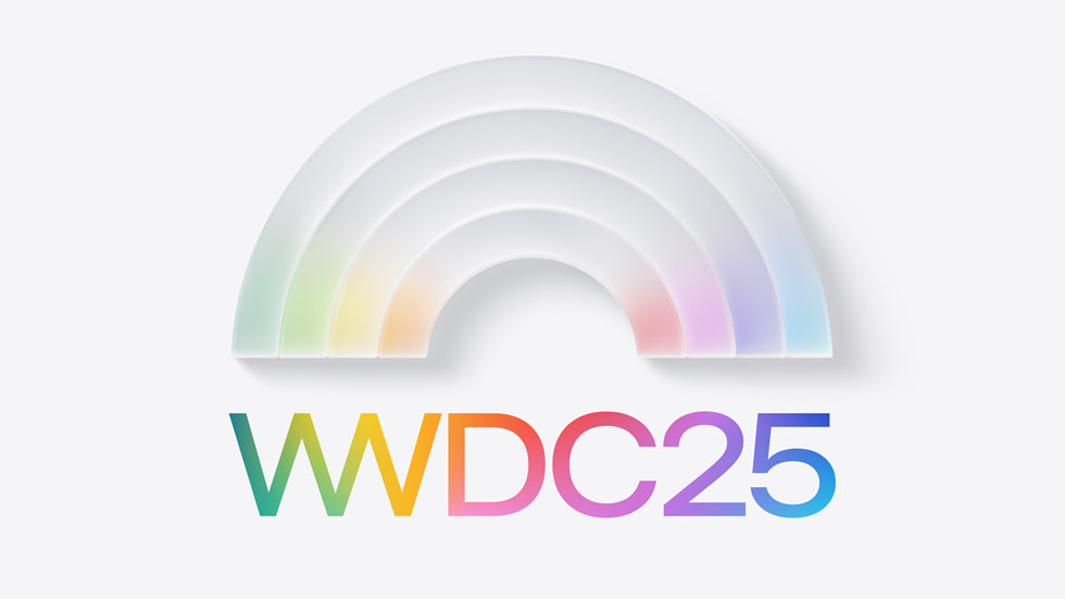 Gráfico exibe o logotipo da WWDC25.