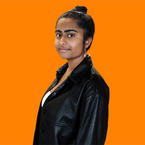 Spellbound kurucusu ve CEO’su Akshaya Dinesh’in portresi.
